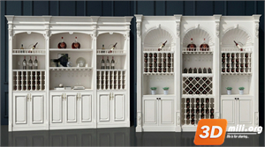 Wine cabinet Skp Files